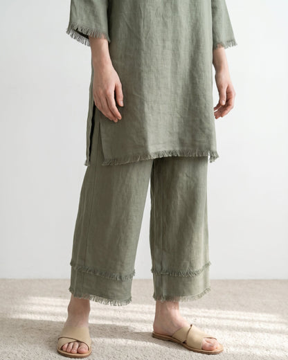 Sage Fringe Co-Ord Set